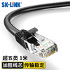 SK-LINK 超五类网线 CAT5E类高速千兆网络跳线 1米