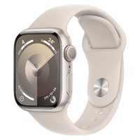 百亿补贴：Apple 苹果 Watch Series 9 S9智能运动手表GPS款45mm铝金属运动表带