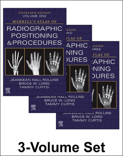 Merrill`s Atlas of Radiographic Positioning and 美林的放射定位和程序的地图集- 3卷集 放射和影像学 英文进口原版