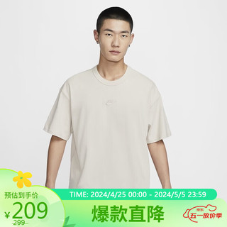 NIKE 耐克 男子AS M NSW PREM ESSNTL SUST TEE 短袖T恤DO7393-104/白色 S