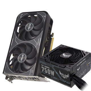 ASUS 华硕 DUAL-RTX4060-O8G V2 显卡+TUF-750B-GAMING 铜牌突击手电源