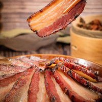 高金食品巴蜀公社烟熏川味腊肉400g烤肠食材腊味咸肉五花需烹饪食用临期