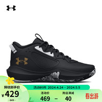 安德玛 UNDERARMOUR）Lockdown 6男女运动篮球鞋3025616 黑色003 43