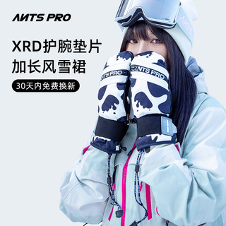 Ants Pro ANTS安特斯 滑雪手套功能护腕款可放雪卡耐磨防水透气保暖手闷