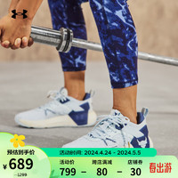 安德玛 UNDERARMOUR）春夏Project Rock强森6女子运动训练鞋3026535 蓝色400 36.5