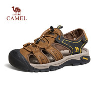 CAMEL 骆驼 休闲凉鞋 沙滩溯溪男鞋 G14M307613 黄棕 39