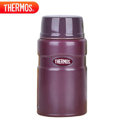 THERMOS 膳魔师 316L不锈钢焖烧杯 720ml 咖啡色