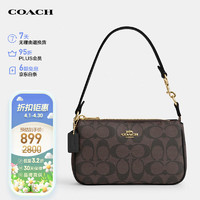 COACH 蔻驰 NOLITA系列 女士单肩包 C3308 IMAA8 深棕色 小号