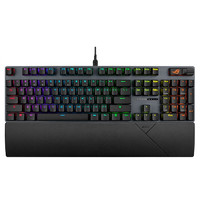 ROG 玩家国度 游侠2 NX 104键 有线机械键盘 黑色 雪武白轴 RGB