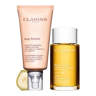 CLARINS 娇韵诗 紧塑护理油 100ml+保湿身体霜 175ml