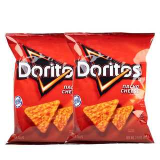 多力多滋（Doritos）玉米片休闲零食【美国】奶酪味92.1g*2