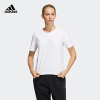 adidas 阿迪达斯 官方轻运动女装夏季休闲上衣短袖T恤HF2482