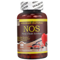 WOOHOO NATURAL 哇好自然美国一氧化氮NOS精氨酸合成酶胶囊中老年保健品 一瓶装 期到26年5月