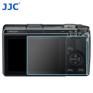 JJC 适用理光GR3x钢化膜RICOH GR3数码相机屏幕保护贴膜 卡片机配件