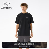 ARC’TERYX始祖鸟 SOLARIUM SS TEE 男女同款 短袖T恤 Blackite Solid/原色黑 XL