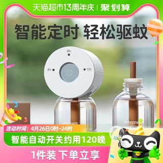 88VIP：Greennose 绿鼻子 电蚊香液无味无香定时插电式驱蚊器婴儿童孕妇驱蚊水1器2液