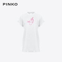 PINKO24春夏时尚简洁宽松百搭短袖T恤 Z04 XS
