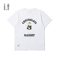 :CHOCOOLATE it 男装短袖T恤新品休闲活力北极熊印花U02K WHX/白色 XS/2XL