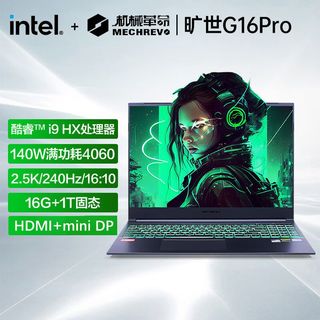 旷世16 Pro 十二代酷睿版 16.0英寸 游戏本