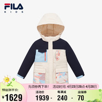 FILA 斐乐 童装儿童棉羽秋冬中大童中长羽