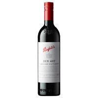 Penfolds 奔富 红葡萄酒 赤霞珠设拉子BIN407 BIN389干红葡萄酒750ml