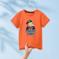 精典泰迪 夏季男童女童短袖T恤
