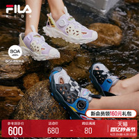 FILA 斐乐 KIDS斐乐童鞋儿童凉鞋2024夏季新款男女大童旋钮户外涉水鞋