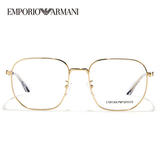 EMPORIO ARMANI 眼镜ARMAN金属全框轻商务时尚轻材质可配近视度数1159 3001黑色