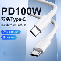 帕洛达 PD100W 双TYPE-C 数据线 1m