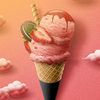 蓝格猫 冰淇淋粉试吃四种口味随机一款家用自制商用100g/袋2023.7.26生产