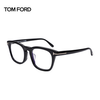 TOM FORD 汤姆.福特光学眼镜架男女款方框修饰脸型可配镜近视眼镜框5870FB 001 52mm