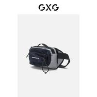 GXG 奥莱 22年男包秋季新款户外斜挎包男单肩休闲简约包手机腰包