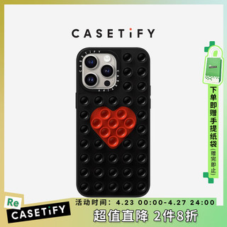 CASETiFY The Stick-It Case™ 贴贴壳 适用于iPhone15/Pro/Max手机壳 黑色 iPhone 15 Pro Max