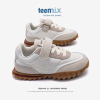 TEENMIX 天美意 鞋子软底儿童跑步鞋 黑色 33码