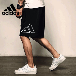 adidas 阿迪达斯 春夏时尚潮流运动透气舒适男装休闲运动短裤GT3018 A/XL码