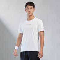 XTEP 特步 透气排汗短袖男健身舒适弹力男式T恤运动短袖