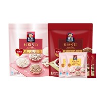 百亿补贴：QUAKER 桂格 燕麦片5白460g+5红480g+120g 即食黑五红五懒人冲泡早餐燕麦