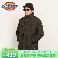 dickies春秋工装灵感防风连帽夹克 DK010918 黑色 S