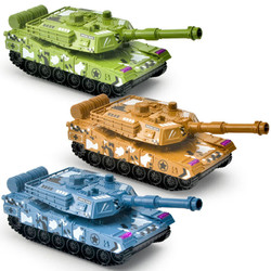 菲利捷 儿童仿真惯性军事坦克车模型玩具