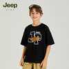 Jeep 吉普 男童夏季短袖T恤 儿童字母印花T桖