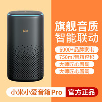 Xiaomi 小米 MI）车载智能音箱Pro小爱同学WiFi红外遥控蓝牙AI语音送礼汽车用品 小爱音箱Pro遥控版 官方标配