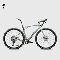 SPECIALIZED 闪电 DIVERGE STR COMP 碳纤维减震砾石公路自行车 鼠尾草绿/珍珠色 49