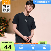 361° 361短袖运动t恤男2024夏季男士休闲宽松运动健身t户外跑步服