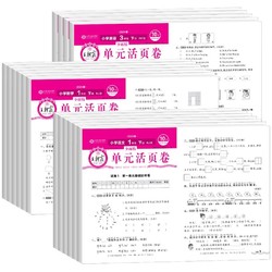 《王朝霞·单元活页卷》（2024版、六年级下册、科目/版本任选）