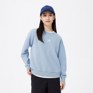 new balance NB官方正品女百搭舒适潮流运动卫衣套头衫AWT33310