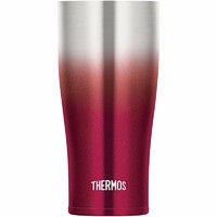 THERMOS 膳魔师 真空隔热饮水杯 办公家用冷饮直饮杯  JDE-420C SP-R   420ml