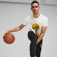 PUMA 彪马 官方 夏季新款男子篮球运动短袖T恤 THE GOLDEN TICKET 624806 白-01 S(170/92A)