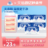 Hygienix 洁云 湿厕纸 40片*5包