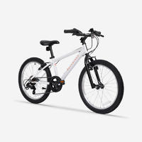 DECATHLON 迪卡儂 自行車ST120青少年山地車6速20寸通勤單車自行車-4810987