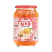 hanjin 韩今 韩国进口 韩今蜂蜜柚子茶蜂蜜果味茶冲调品 蜂蜜樱花石榴味柚子茶1kg